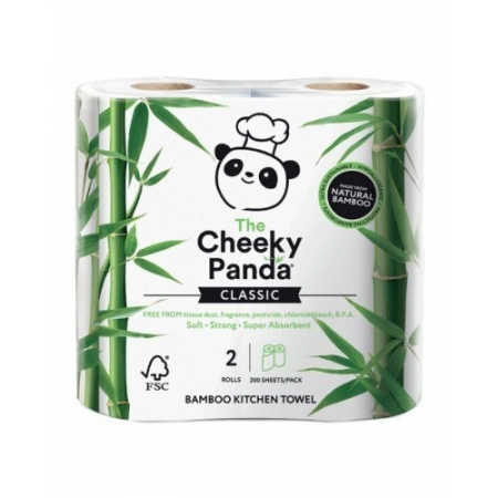 THE CHEEKY PANDA 100% Bambusowe Ręczniki kuchenne 2szt